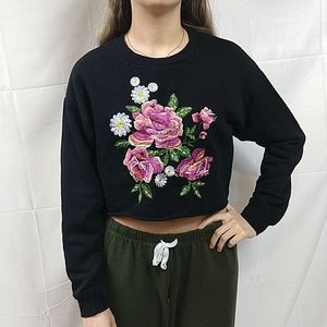 Crop sweater
